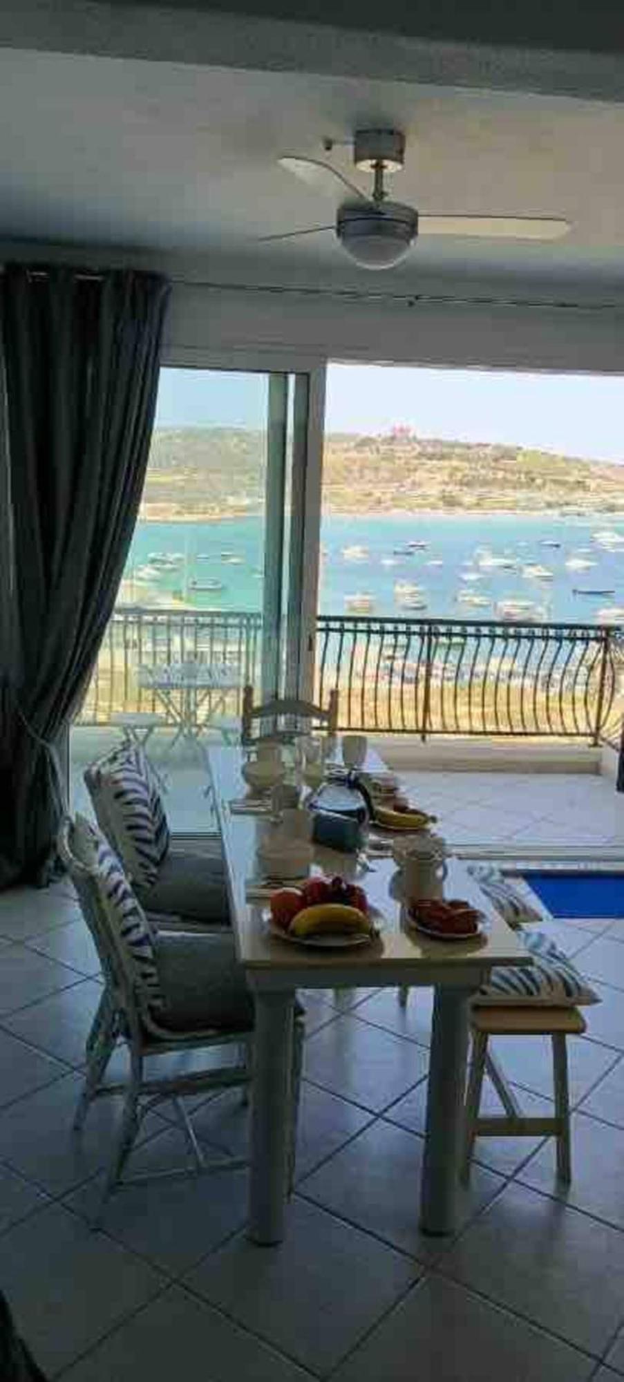 Mellieha Bay Seafront With Spectacular Views3Bed Apartment ภายนอก รูปภาพ